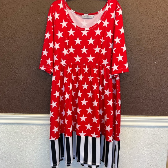 Domino Dollhouse Americana Dress - Picture 3 of 8